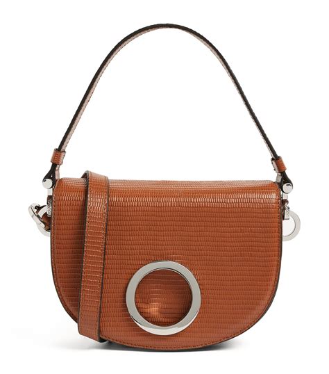 crescent leather handbags